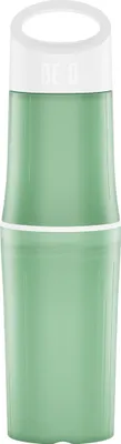 Produktbild von BE O BOTTLE Trinkflasche 500ml jade green Zuckerrohr