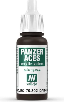 Produktbild von Vallejo 70.302, 17 ml, Braun, Matte, Flasche
