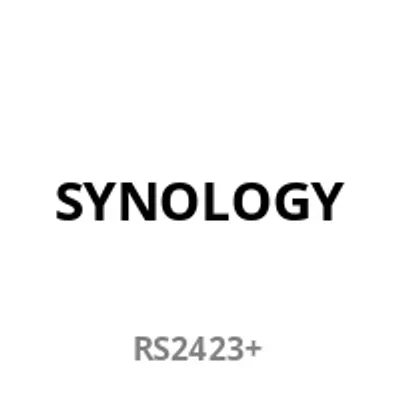 Obrázek produktu pro Synology RackStation RS2423+, NAS, Rack (2U), Ryzen Embedded, V1780B, 8 GB, DDR4