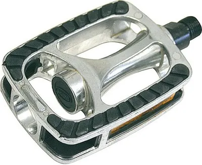 Produktbild von Union Tour Trekking Fahrradpedale SP811 silber schwarz Alumium Stahlachse