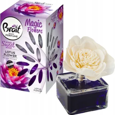Zdjęcie produktu dla Odświeżacz brait magic flower lotus 75ml