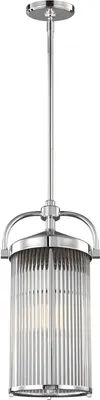Produktbild von Deckenleuchte IP44 G9 Glas Metall 3000 K 960 lm Jugendstil Deckenlampe