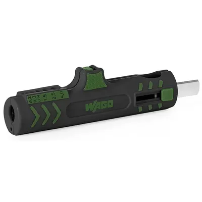 Obrázok produktu pre WAGO univerzálny odizolovač;pre Ø 8 mm ... 13 mm;zelený/čierny 206-1442