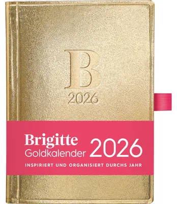 Produktbild von Brigitte Goldkalender 2026 - Buchkalender - Taschenkalender