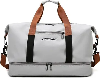 Produktbild von CarryQuest® - Reisetasche - wasserdicht - 20-35L - Polyester - Weiß