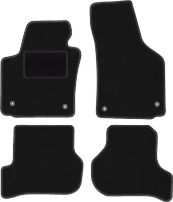 Immagine prodotto di Tappetini in velluto nero per: Seat Leon II berlina (2005-2012)