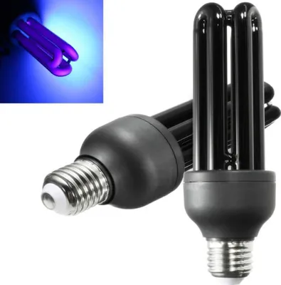 Zdjęcie produktu dla E27 40W Żarówka UV UV Ultrafioletowa świetlówka CFL Żarówka do wykrywania światła
