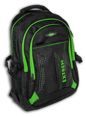 Produktbild von Bag Street Damen Herren Sporttasche Rucksack schwarz grün Synthetik D2OTJ605G