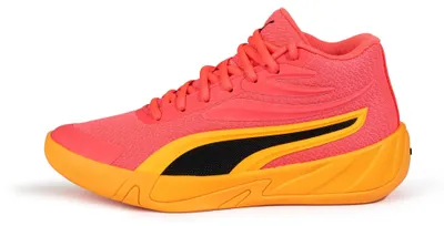 Productafbeelding van PUMA COURT PRO JR basketbalschoenen voor kinderen, kleur Sunset Glow, maat 36