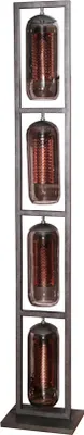 Produktbild von KAWOLA Stehleuchte TRIEST Stehlampe  Glas schwarz