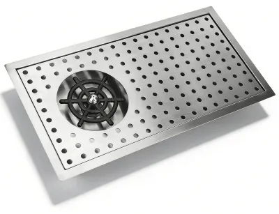Automatischer Becherspüler G 1/2 Edelstahl – für Hotel/Bar/Café