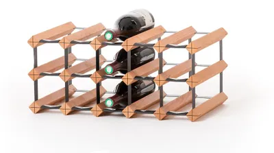 Produktbild von Raxi, Classix 3015X Weinregal, Buche, 15 Flaschen (5×3)
