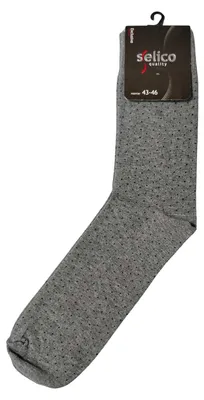 Image de Chaussettes pour hommes (lot de 2) NA931 (43 EU - 47 EU) (gris foncé)