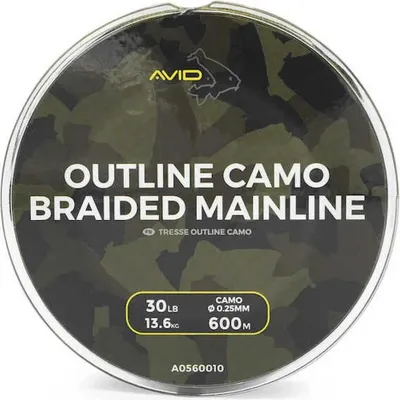 Zdjęcie produktu dla Plecionka Avid Carp Outline 300 M Green 30 Lbs Green 30 Lbs
