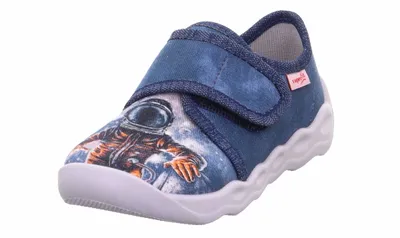 Obrázok produktu pre Superfit 1 006274 8000 Bubble – chlapčenské papuče, modré, modré, veľkosť 23
