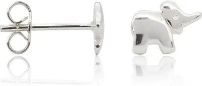 Produktbild von 925 Sterling Silber Ohrstecker mit Elefant