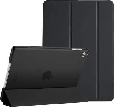 Produktbild von Hülle für iPad 9./8./7. Generation 10,2 Zoll 2021 2020 2019, Schutzhülle Smart Case Cover Kompatibel mit iPad 9/8/7 -Schwarz