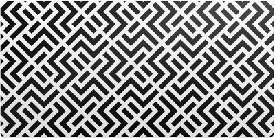 Obrázok produktu pre Geometrický Cikcak – Podložka na stôl – Kancelárska podložka na písací stôl – 120x60 cm – Veľká ochranná podložka – Pracovná podložka – Protišmyková podložka