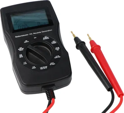 Produktbild von Akkutest für 1,2V, 3,2V, 3,6v, 3,7V und Batterietest mit Digitalanzeige inklusive Innenwiderstandsmessung