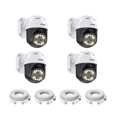 Immagine prodotto di Telecamera di sorveglianza, 5MP, rilevamento veicoli AI, 5MP 4PK
