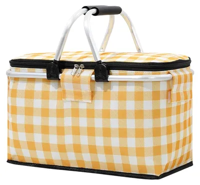 Produktbild von Einkaufstasche und Picknicktasche, faltbar mit Tragegriff