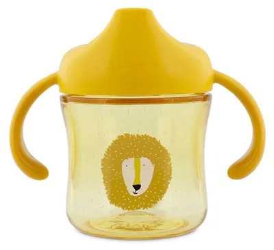 Produktbild von Trixie Trinklerntasse mit Griffen - Trinkbecher Mr. Lion Tritan auslaufsicher