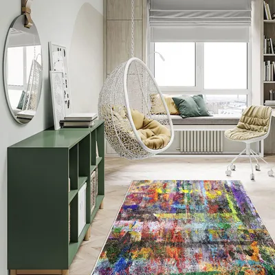 Produktbild von Conceptum Hypnose, EXFAB287- EXFAB287HFT, Bunt, Teppich, 160 x 230 cm, 100% POLYESTER