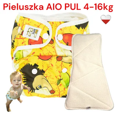 Produktbild von HEDGEHOG NappiMe AIO PUL Wiederverwendbare Windel