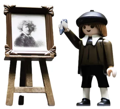 Zdjęcie produktu dla PLAYMOBIL 70456. Rembrandt, malarz