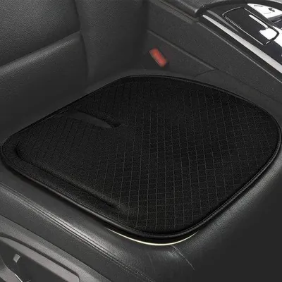 Produktbild von Ibenzoa® Memory-Schaum Sitzkissen – weiches, unterstützendes Sitzpolster (4-lagig, 3 cm), atmungsaktiv & rutschfest, schützt Sitze – Auto, Büro, Zuhause