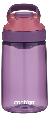 Immagine prodotto di Borraccia per bambini ContiGo! Gizmo Sip, borraccia resistente senza BPA, 100% a prova di perdite, bevanda intuitiva con la semplice pressione di un pulsante, facile da pulire, ideale per asilo, scuola materna, scuola, sport, 420 ml
