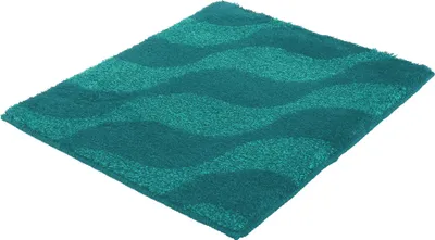 Produktbild von Kleine Wolke Badteppich ONDA Petrol 55 x 65 cm