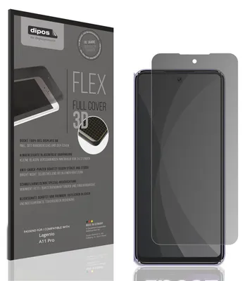 Obrázok produktu pre Fólia na ochranu obrazovky Lagenio A11 Pro, celoplošná, s ochranou pred pohľadom a nárazmi