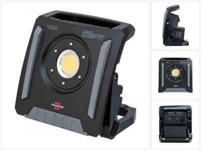 Zdjęcie produktu dla Brennenstuhl 4000 MA Multi Battery akumulatorowy reflektor LED 18 V 4500 lm 40 W IP65 ( 1173140400 ) do różnych systemów akumulatorowych