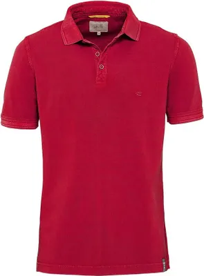 Produktbild von 25062 Camel Active, , kurzarm Polohemd Poloshirt, Pique, red, L