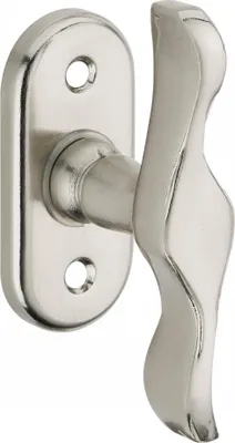 Image de Bouton pour fenêtre Selene, carré 7mm, nickelé satiné - SP