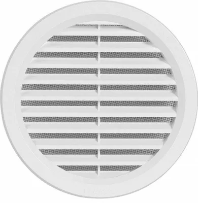 Produktbild von Kunststoff Lüftungsgitter Deckmaß144mm Flansch/Rohranschluß Insektenschutz VM125