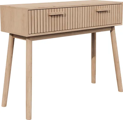 Obrázok produktu pre Konzolový stolík UnboxG, 100x35x80 cm, konferenčné stolíky, so zásuvkami, škandinávsky, moderný, úzky, konzola do predsiene alebo obývačky