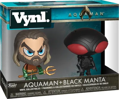 Produktbild von Aquaman + Black Manta  - Funko Vynl Figuren