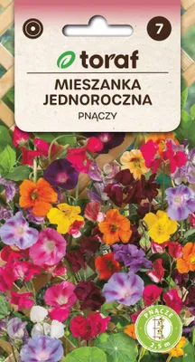 Zdjęcie produktu dla Mieszanka jednoroczna odmian i gatunków PNĄCZY Nasiona kwiatów - 582 Toraf