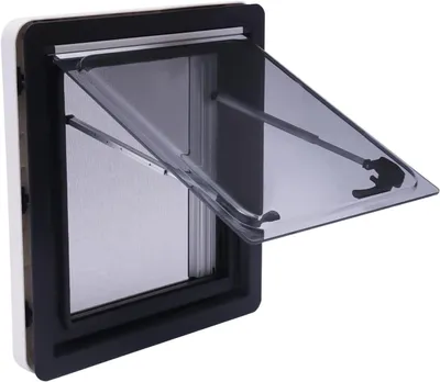Productafbeelding van Camper ventilatieraam 450x500mm, uitzetvenster Caravan 70° opening