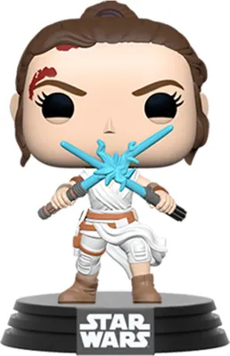 Immagine prodotto di Funko Pop! Star Wars: Rey z Light Sabers - Winylowa Figurka z The Rise of Skywalker