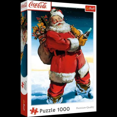 Produktbild von Puzzle Trefl 1000 Teile Weihnachtsmann