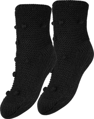 Produktbild von OCERA Kinder Haussocken mit ABS Sohle in Schwarz 27-30