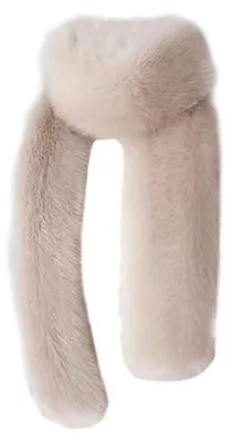 Immagine prodotto di Sciarpa-stola in ecopelliccia, da donna, lunga 180 cm, color kaki