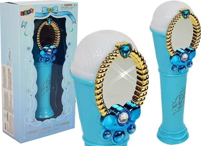 Immagine prodotto di Specchio magico con microfono e luci blu USB