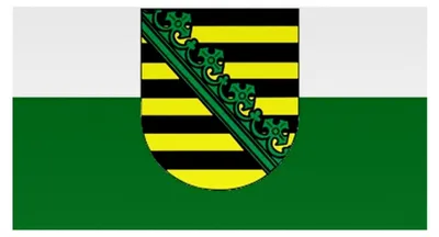 Produktbild von Fahne Sachsen 90 x 150 cm