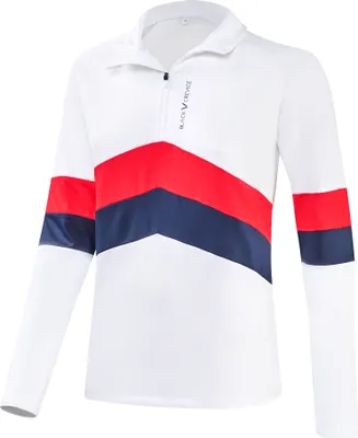 Produktbild von BLACK CREVICE - Damen Funktionsshirt/Skirolli/Midlayer | Farbe: Weiß/Rot | Größe: 38