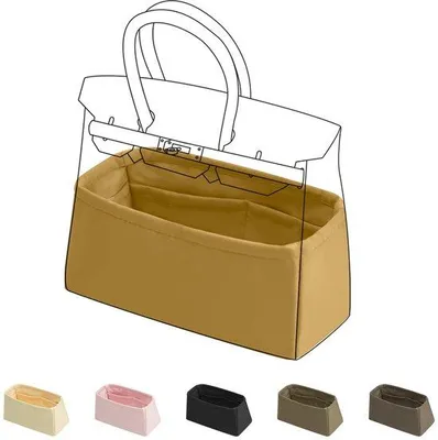 Produktbild von Seidene Handtasen-Organizer, Innenfach, 20-50 cm, Biscuit