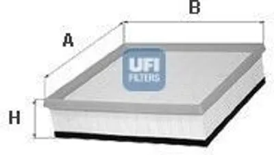 Produktbild von Luftfilter UFI 30.193.00 für VW Transporter IV Bus (70B, 70C, 7DB, 7DK, 70J, 70K, 7DC, 7DJ) Filtereinsatz